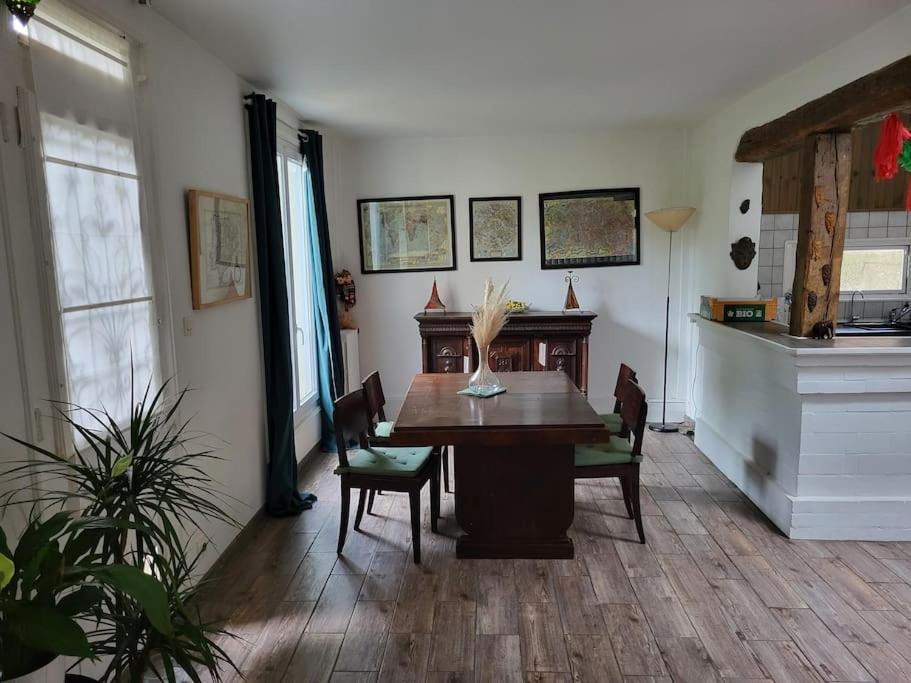 Maison Familiale Au Calme Le Blanc-Mesnil Bagian luar foto